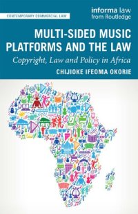 cover of the book Multi-sided Music Platforms and the Law: Copyright, Law and Policy in Africa