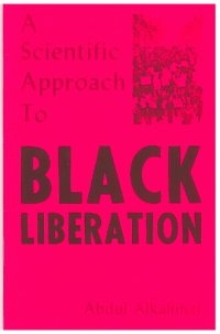 cover of the book A scientific approach to Black liberation: Which road against racism and imperialism for the Black Liberation Movement?