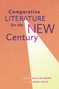 cover of the book Comparative Literature for the New Century