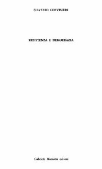 cover of the book Resistenza e democrazia