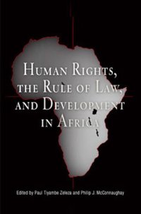 cover of the book Human Rights, the Rule of Law, and Development in Africa