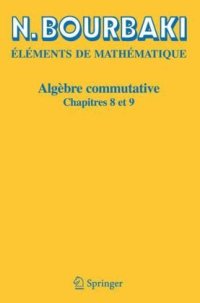 cover of the book Algèbre commutative: Chapitres 8 et 9