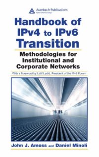 cover of the book Handbook of IPv4 to IPv6 Transition: Methodologies for Institutional and Corporate Networks