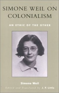 cover of the book Simone Weil on Colonialism: An Ethic of the Other