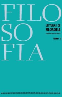 cover of the book Lecturas de filosofía. Tomo II