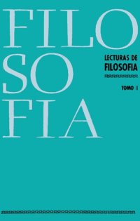 cover of the book Lecturas de filosofía. Tomo I