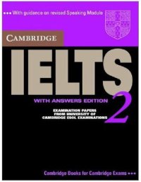 cover of the book Cambridge IELTS 2 with answers edition