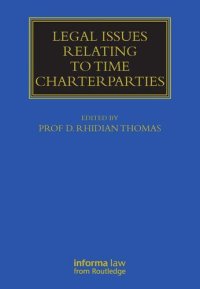 cover of the book Legal Issues Relating to Time Charterparties