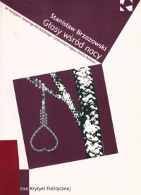 cover of the book Głosy wśród nocy. Studia nad przesileniem romantycznym kultury europejskiej