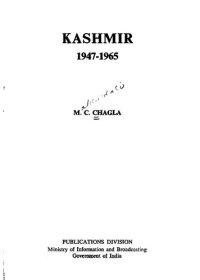 cover of the book Kashmir, 1947-1965