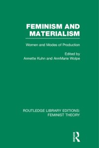 cover of the book Feminism and Materialism: Women and Modes of Production