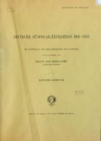 cover of the book MITTLERE ISOBARENKARTEN UND TÄGLICHE SYNOPTISCHE WETTERKARTEN DER HÖHEREN SÜDLICHEN BREITEN VON OKTOBER 1901 BIS MÄRZ 1904