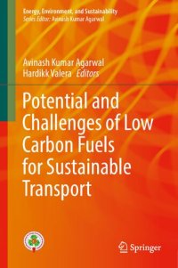 cover of the book Potential and Challenges of Low Carbon Fuels for Sustainable Transport