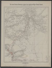 cover of the book Die neue Grenze Kameruns gegen das englische Niger-Benue-Gebiet Abkommen vom 14.  April und 15. November 1893