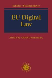 cover of the book EU Digital Law: Article-by-Article Commentary