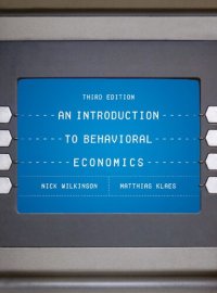 cover of the book An Introduction to Behavioral Economics