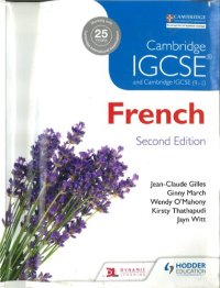 cover of the book Cambridge IGCSE French.