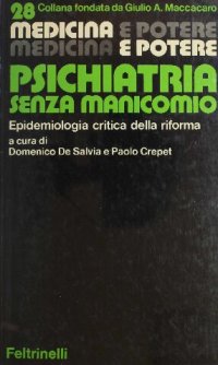 cover of the book Psichiatria senza manicomio