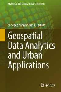 cover of the book Geospatial Data Analytics and Urban Applications (Advances in 21st Century Human Settlements)