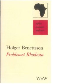 cover of the book Problemet Rhodesia