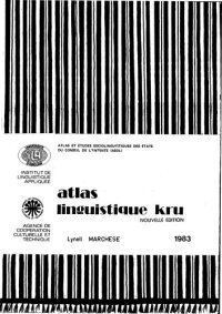 cover of the book Atlas linguistique Kru : essai de typologie