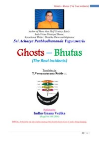 cover of the book Ghosts Bhutas The Real Incidents