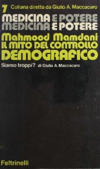 cover of the book Il mito del controllo demografico