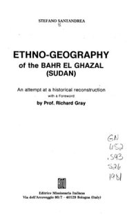 cover of the book Ethno-Geography of the Bahr el Ghazal: an attempt at a historical reconstruction