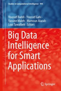 cover of the book Big Data Intelligence for Smart Applications (Studies in Computational Intelligence, 994)