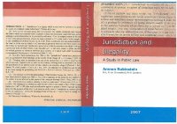 cover of the book Jurisdiction and Illegality: A Study in Public Law