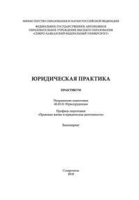 cover of the book Юридическая практика