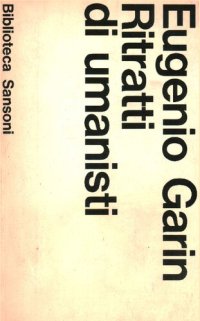 cover of the book Ritratti di umanisti