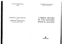 cover of the book A tribal history of the western Bahr el Ghazal