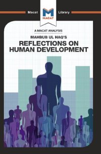 cover of the book An Analysis of Mahbub ul Haq's Reflections on Human Development