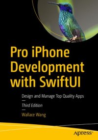 cover of the book Pro iPhone Development with SwiftUI: Design and Manage Top Quality Apps