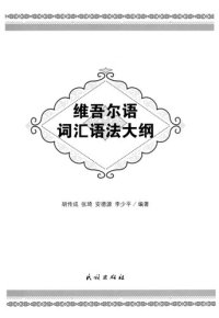 cover of the book 维吾尔语词汇语法大纲