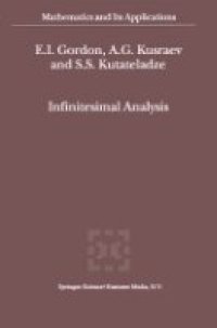 cover of the book Infinitesimal Analysis