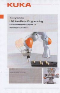 cover of the book KUKA iiwa basic programming