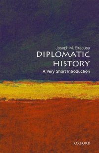 cover of the book Diplomatic History: A Very Short Introduction