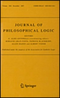 cover of the book Journal of Philosophical Logic