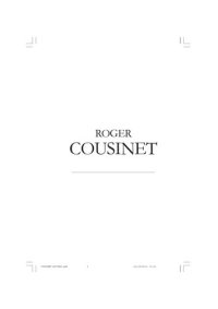 cover of the book Roger Cousinet