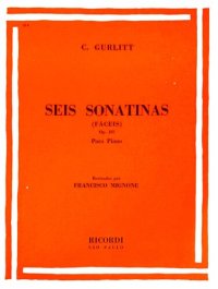 cover of the book Seis Sonatinas Fáceis para Piano - Op. 188