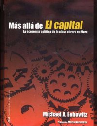 cover of the book Más allá de El Capital