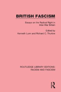 cover of the book British Fascism: Essays on the Radical Right in Inter-War Britain