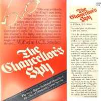 cover of the book The chancellor's spy: the revelations of the chief of Bismarck's secret service /