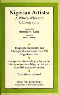 cover of the book Nigerian Artists: A Who's Who & Bibliography