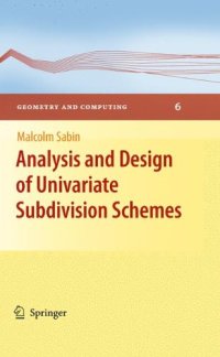 cover of the book Analysis and design of univariate subdivision schemes