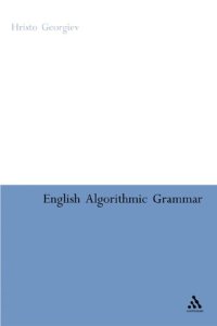 cover of the book English algorithmic grammar