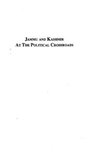 cover of the book Jammu and Kashmir at the political crossroads