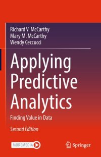 cover of the book Applying predictive analytics : finding value in data